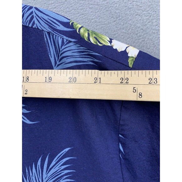Vintage KY's Hawaiian Aloha Camp Shirt Size 2XL Floral Cotton Button Up USA - Picture 4 of 14